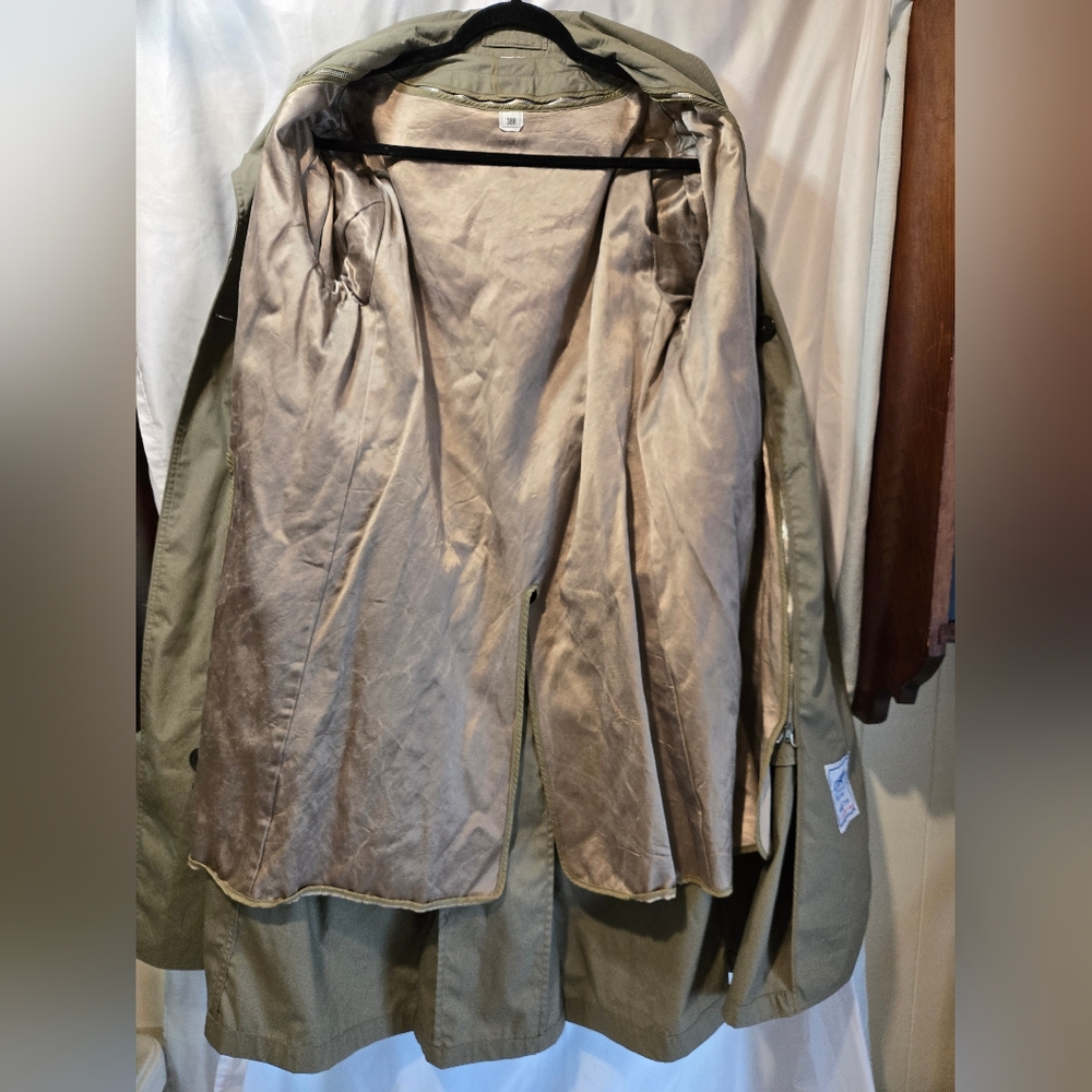Men's DSCP Military Trench Coat 38R - Picture 5 of 5
